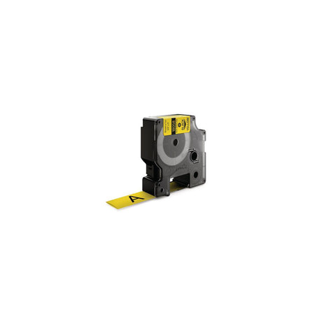 Tape Rhino shrink tubing 19mm black on yellow