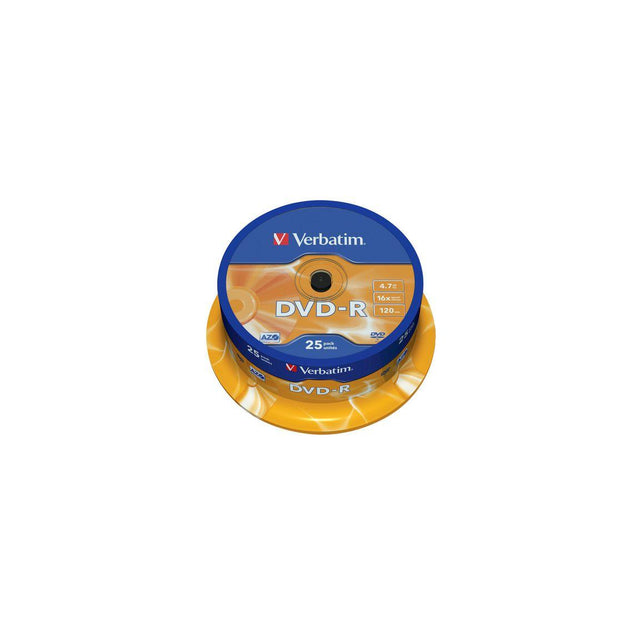 DVD-R VERBATIM 4,7GB 25/fp