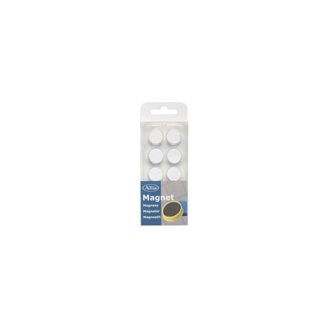 Magnetic buttons ACTUAL 16mm white 10/pc