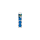 Magnetic buttons ACTUAL 40 mm blue 4/pc