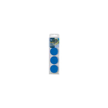 Magnetic buttons ACTUAL 40 mm blue 4/pc