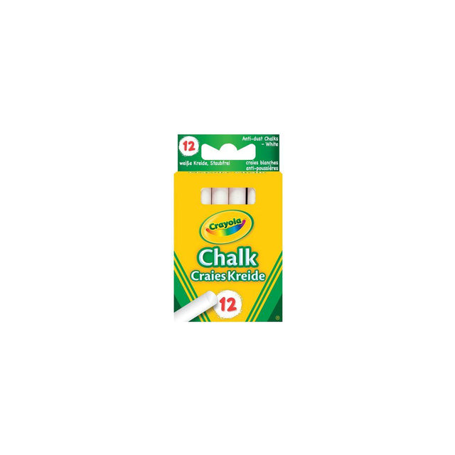 CRAYOLA chalkboard white 12/pack