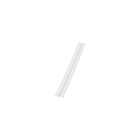 Plastic spiral GBC Clickbind 8mm white 50/pack