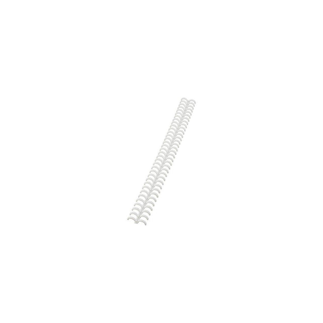 Plastic spiral GBC Clickbind 8mm white 50/pack
