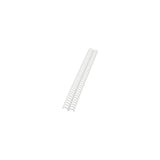 Plastic spiral GBC Clickbind 12mm white 50/pack