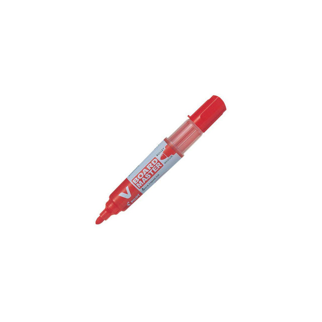 Whiteboard pen PILOT V Board round red