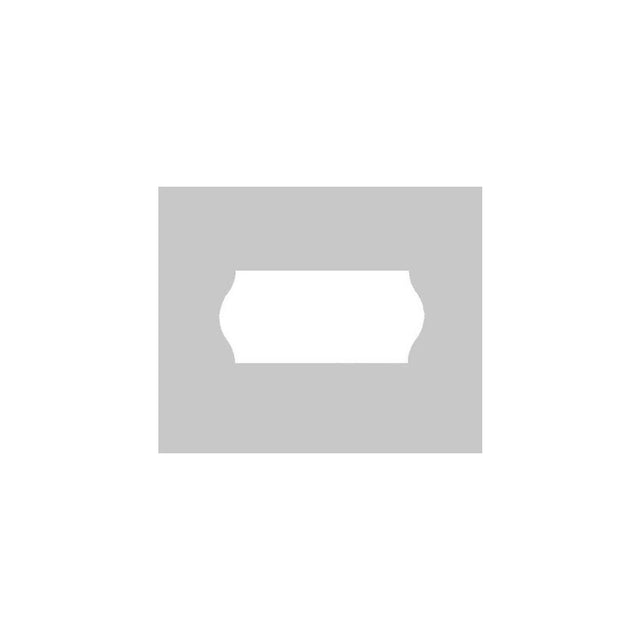 Price label 26x12mm G2 white 9000/pc