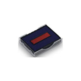 Cushion cassette for TRODAT 4750 red/blue 2/pc