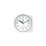 Wall clock TIQ Ø22,5cm silver