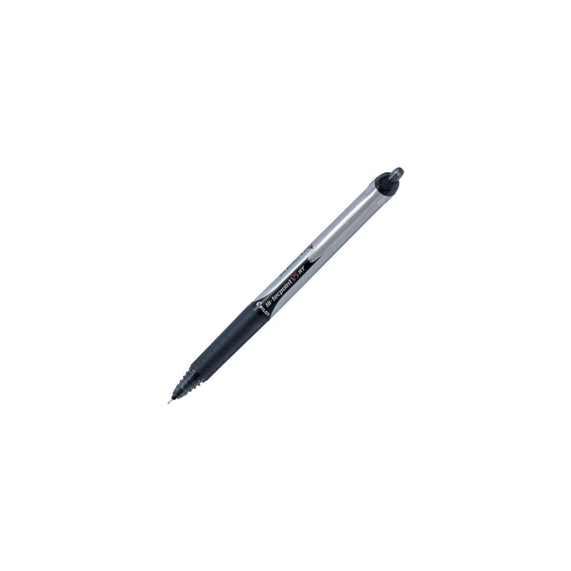 Ink ballpoint pen PILOT Hi-Tec V5 RT black