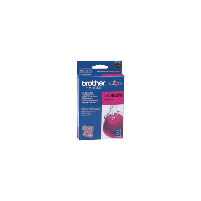 Ink cartridge BROTHER LC980M magenta