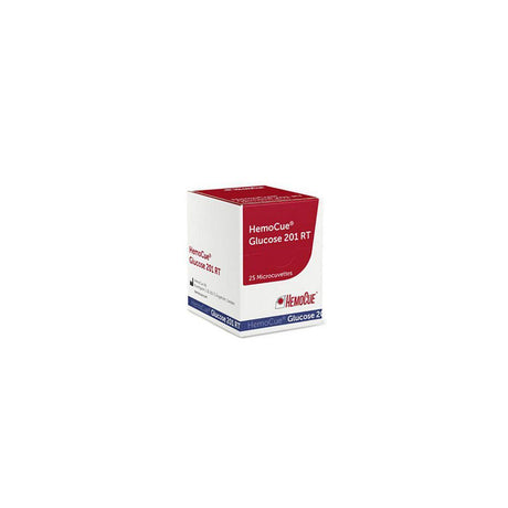 HemoCue Cuvette Glucose201Rt 4x25/pack