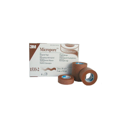 Micropore Beige 1.2cm x 9.1m 24/pack