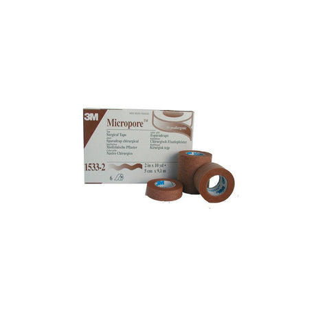Micropore Beige 2,5cm x 9,1m 12/pack