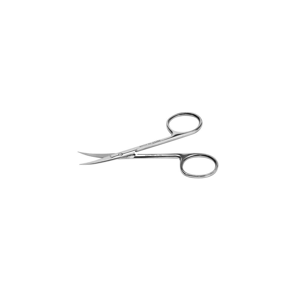 Scissors eyes bent Avd-qual 10cm