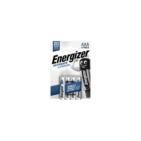Battery ENERGIZER Ultimate AAA 4/fp