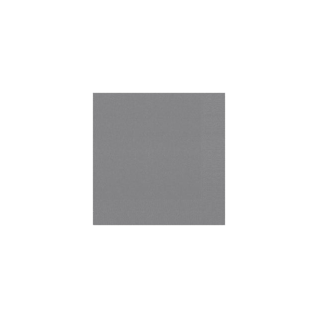 Napkin 3-ply 33x33cm granite grey 125/pc