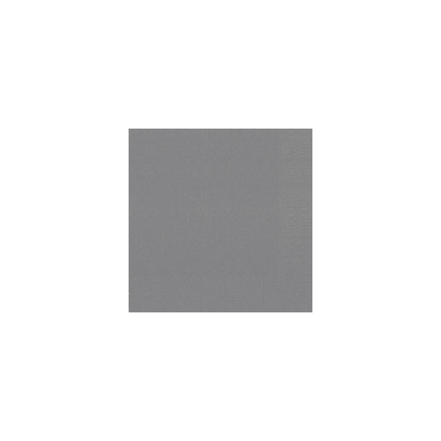 Napkin 3-ply 40x40cm granite grey 125/pc