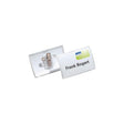 DURABLE name badge 75x40mm 25/pc