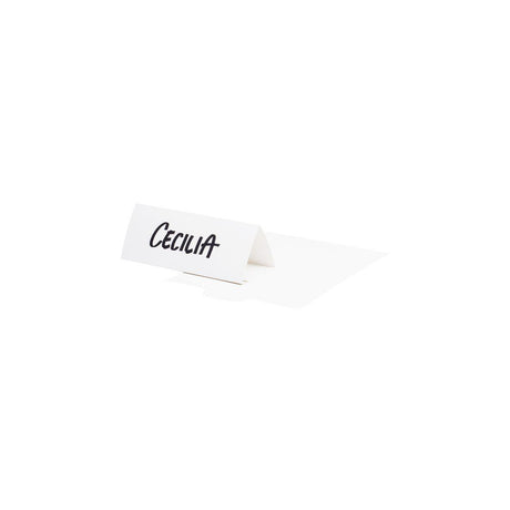 Table sign paper 220x70mm 50/pack