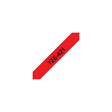 Tape BROTHER TZE421 9mm black on red