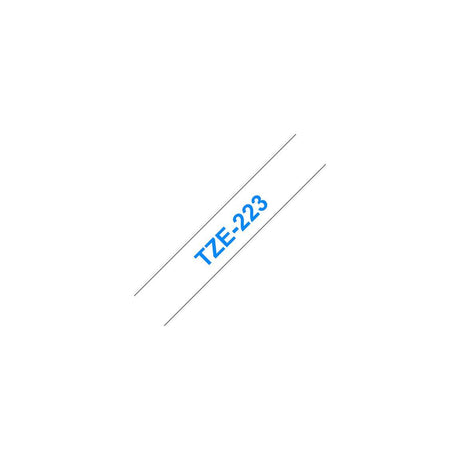 Tape BROTHER TZE223 9mm blue on white