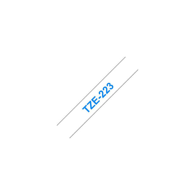 Tape BROTHER TZE223 9mm blue on white