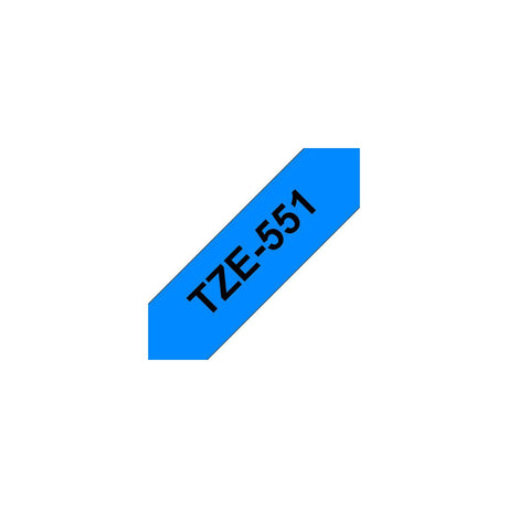 Tape BROTHER TZE551 24mm black on blue