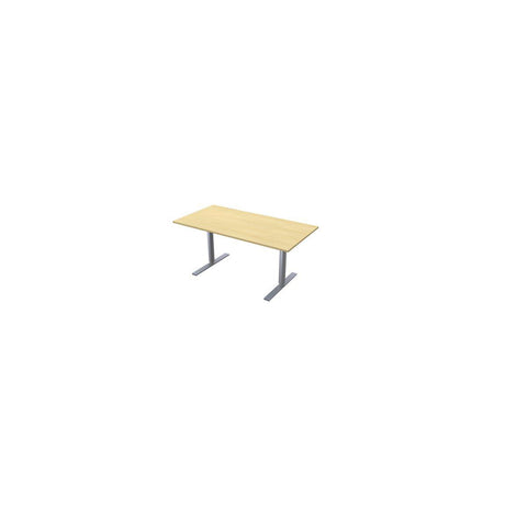 Table El 160x80cm birch laminate/grey