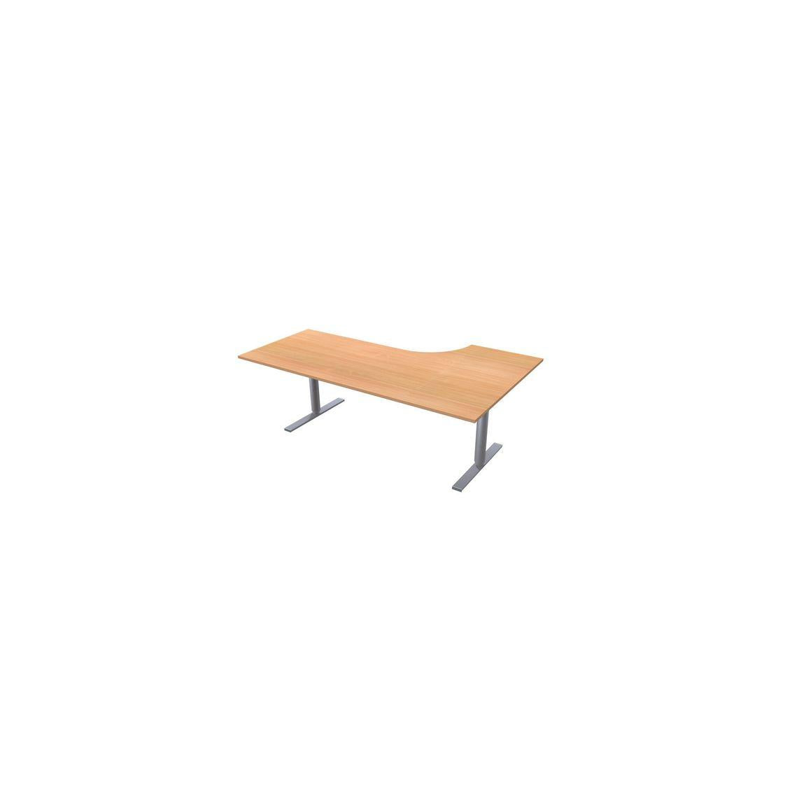 Table El v 2x1,2x0,8x0,6m beech laminate/grey
