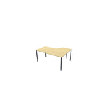 Table frist v 1.6x1.2x0.8x0.6m birch/black