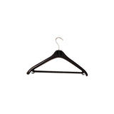 Plastic hangers UNILUX black 20/pack