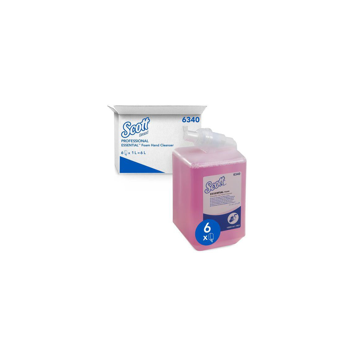 Soap SCOTT Essential foam soap 1L 6/pack