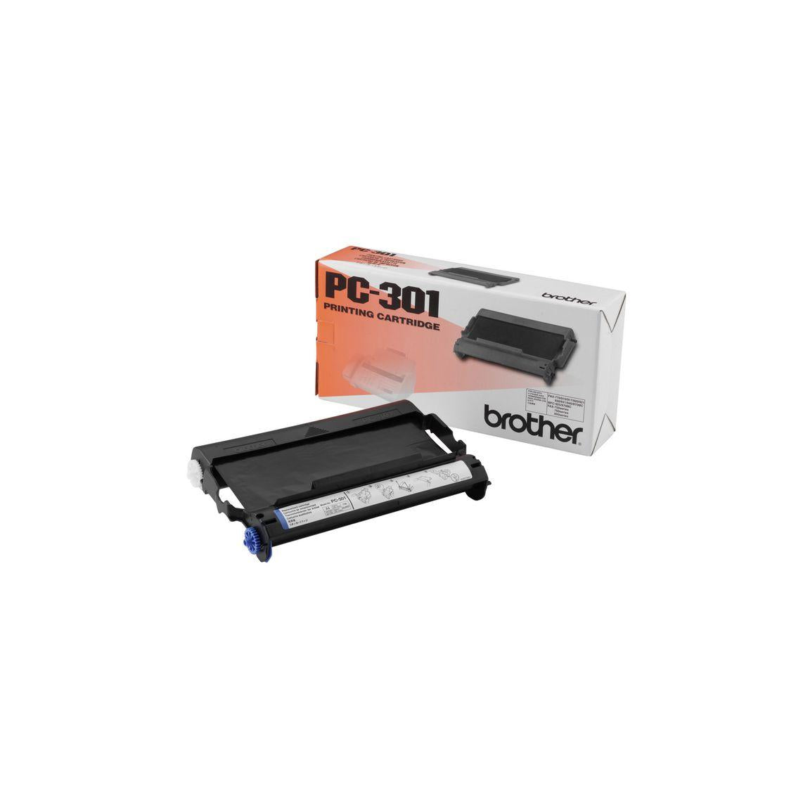 Colour ribbon film BROTHER PC301 black