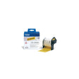 Label BROTHER continuous 62mmx15,24m yellow