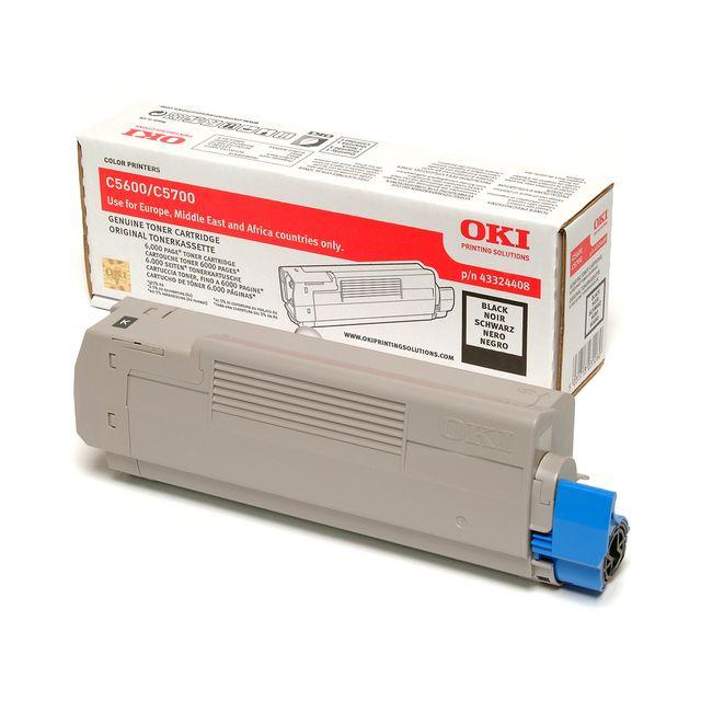 Toner OKI 43324408 6K black