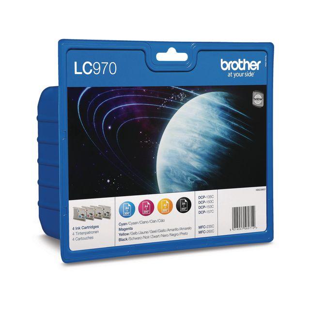 Ink cartridge BROTHER LC970 bk/c/m/y