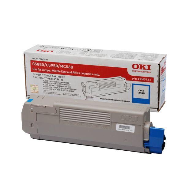 Toner OKI 43865723 6K cyan