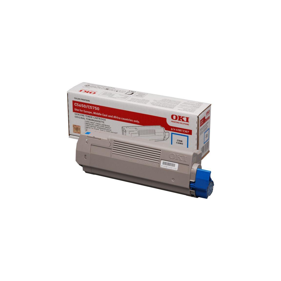 Toner OKI 43872307 2K cyan