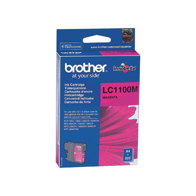 Ink cartridge BROTHER LC1100M magenta