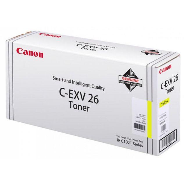 Toner CANON 1657B006 C-EXV26 6K yellow
