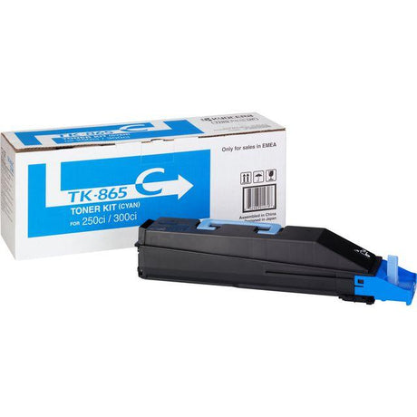 Toner KYOCERA TK-865C 12K cyan