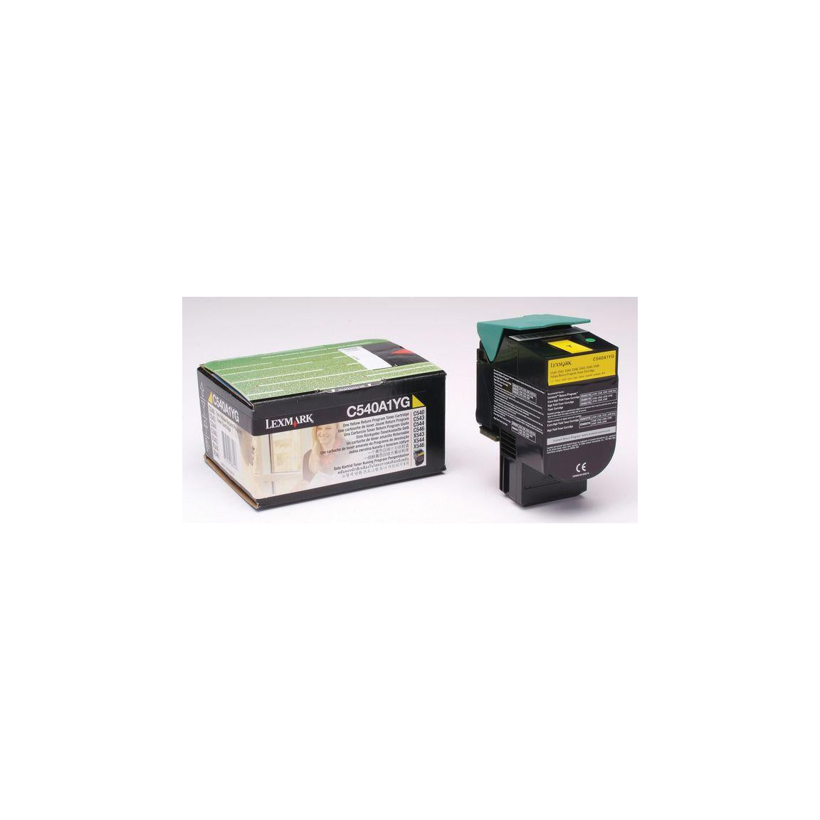Toner LEXMARK C540A1YG 1K yellow