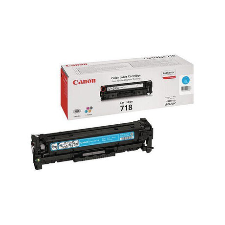 Toner CANON 2661B002 718C 2,9K cyan