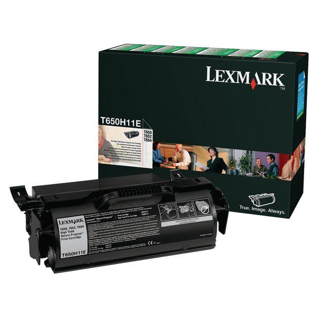 Toner LEXMARK T650H11E ret. prog 25K sva