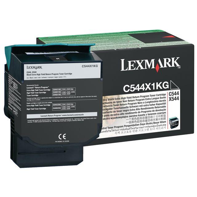 Toner LEXMARK C544X1KG 6K black