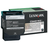 Toner LEXMARK C544X1KG 6K black