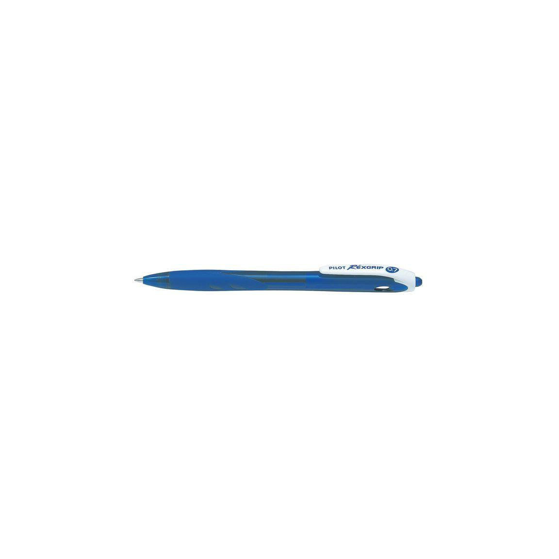 Ballpoint pen PILOT RexGrip fine 0,7 blue