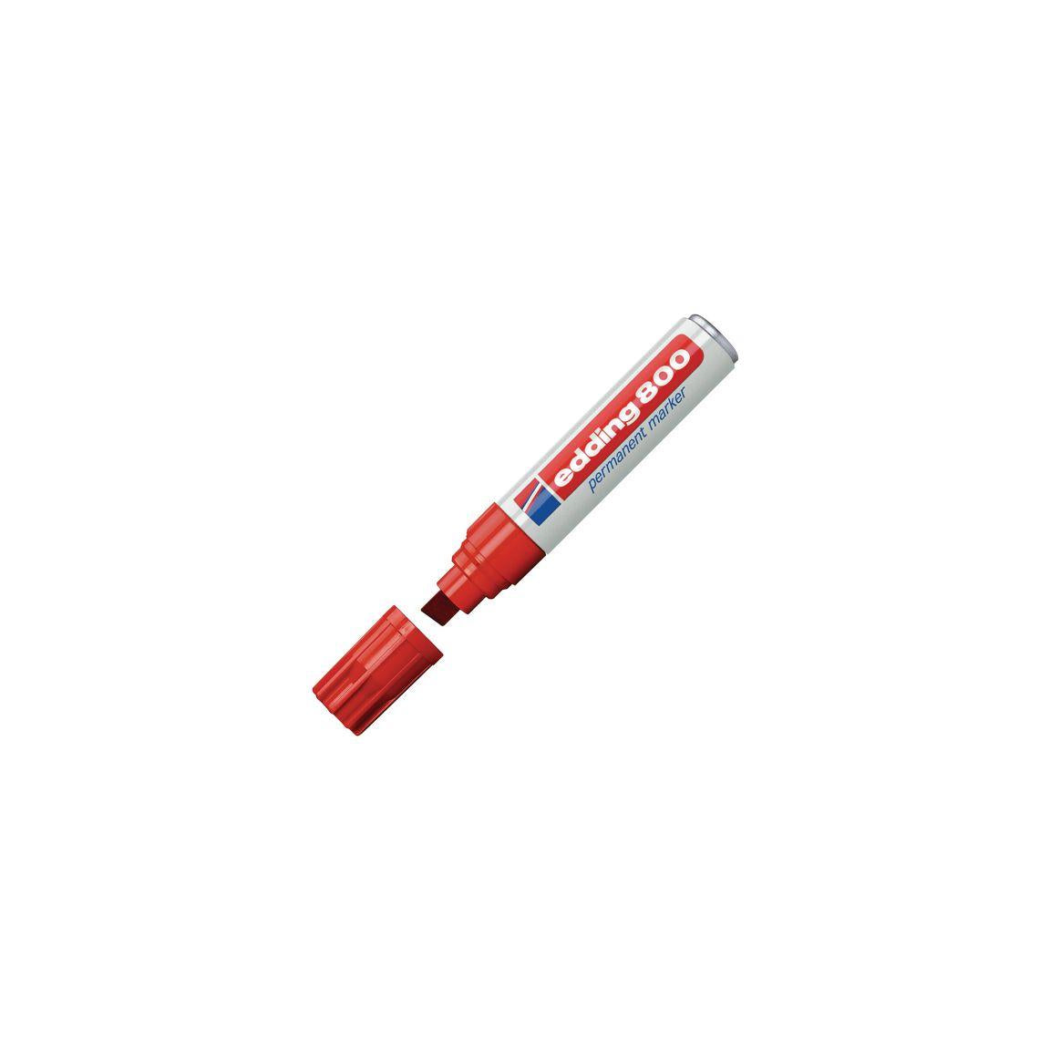 Labelling pen EDDING 800 red