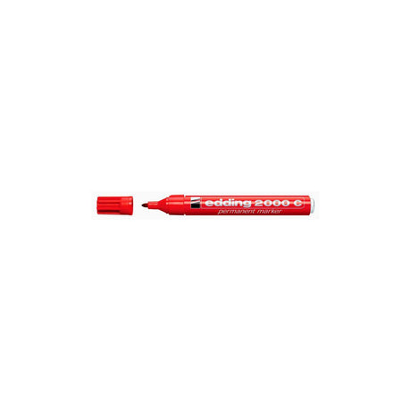 Labelling pen EDDING 2000C red